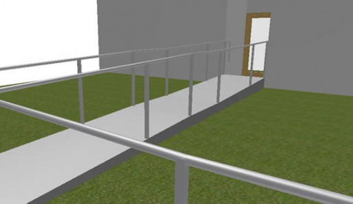 tss13 515x298 Creating a Handrail for an Accessible Ramp