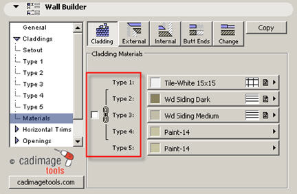 tss5 Linking Materials in the Accessory Tool